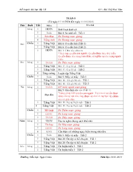 Giáo án các môn Lớp 1 - Tuần 5 - Năm học 2024-2025 - Bùi Thị Mai Tâm