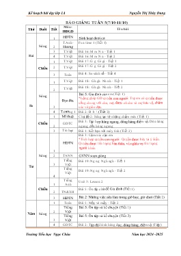 Giáo án các môn Lớp 1 - Tuần 5 - Năm học 2024-2025 - Nguyễn Thị Thùy Dung