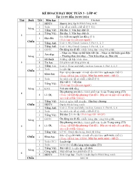 Giáo án các môn Lớp 4 - Tuần 3 - Năm học 2024-2025 - Nguyễn Thi Hải Yến
