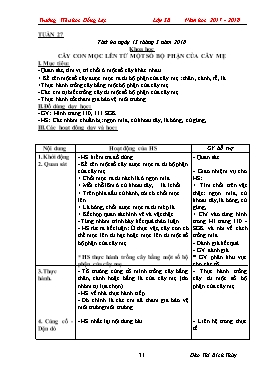 Giáo án các môn Lớp 5 - Tuần 27 - Năm học 2017-2018 - Đào Thị Bích Thủy