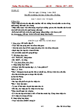 Giáo án các môn Lớp 5 - Tuần 27+28 - Năm học 2017-2018 - Đào Thị Bích Thủy