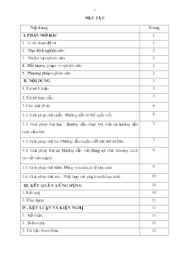 Một số giải pháp nâng cao chất lượng chữ viết cho học sinh lớp 1