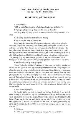 Một số giải pháp xây dựng nề nếp học tập cho học sinh lớp 4