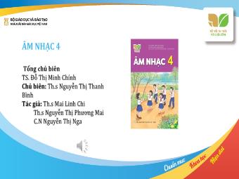 Tập huấn, bồi dưỡng giáo viên sử dụng SGK Âm nhạc 4 (Kết nối tri thức)